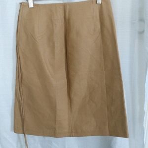 Newport News Vintage Leather Skirt sz8